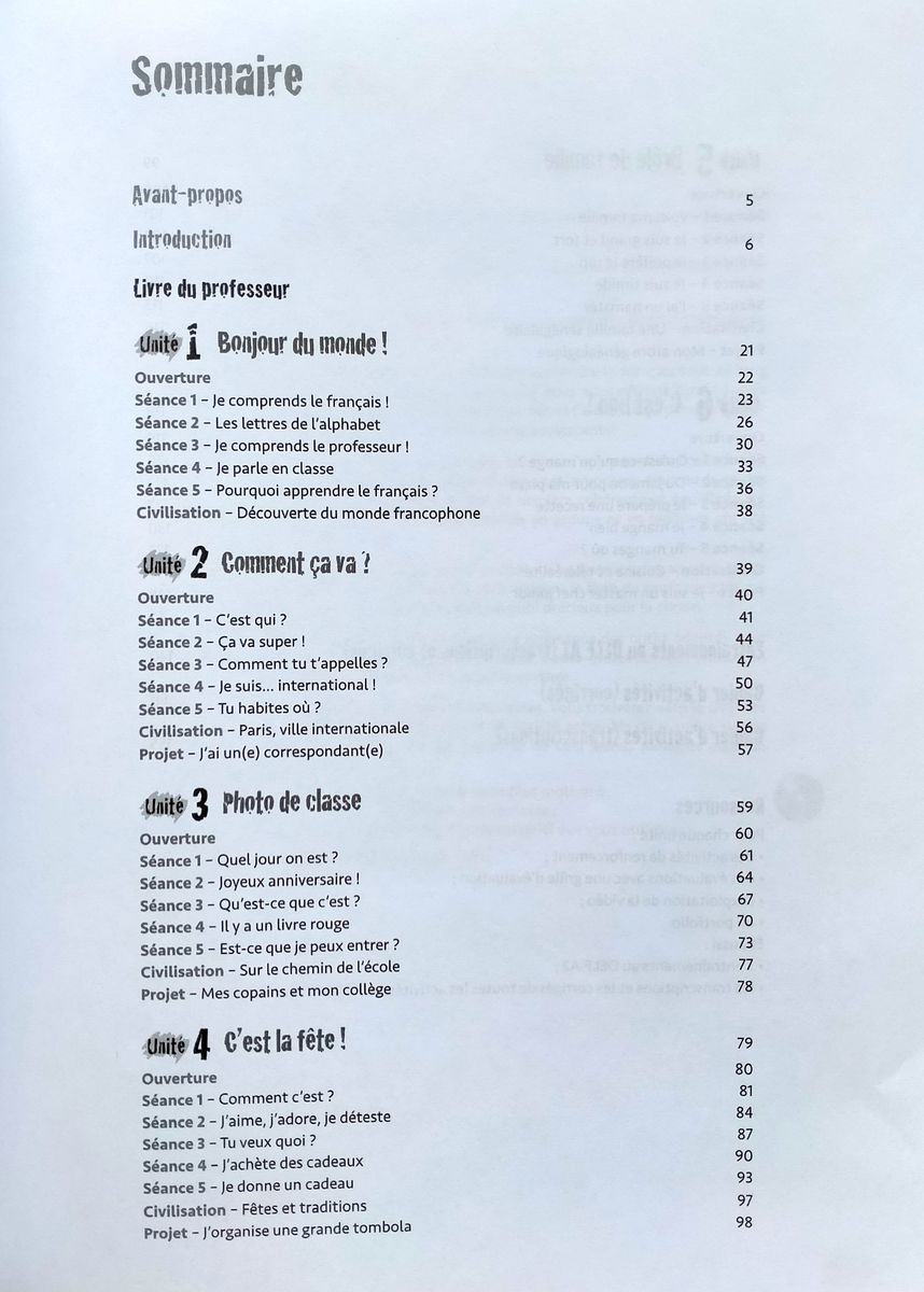 Merci! 1 Guide pedagogique