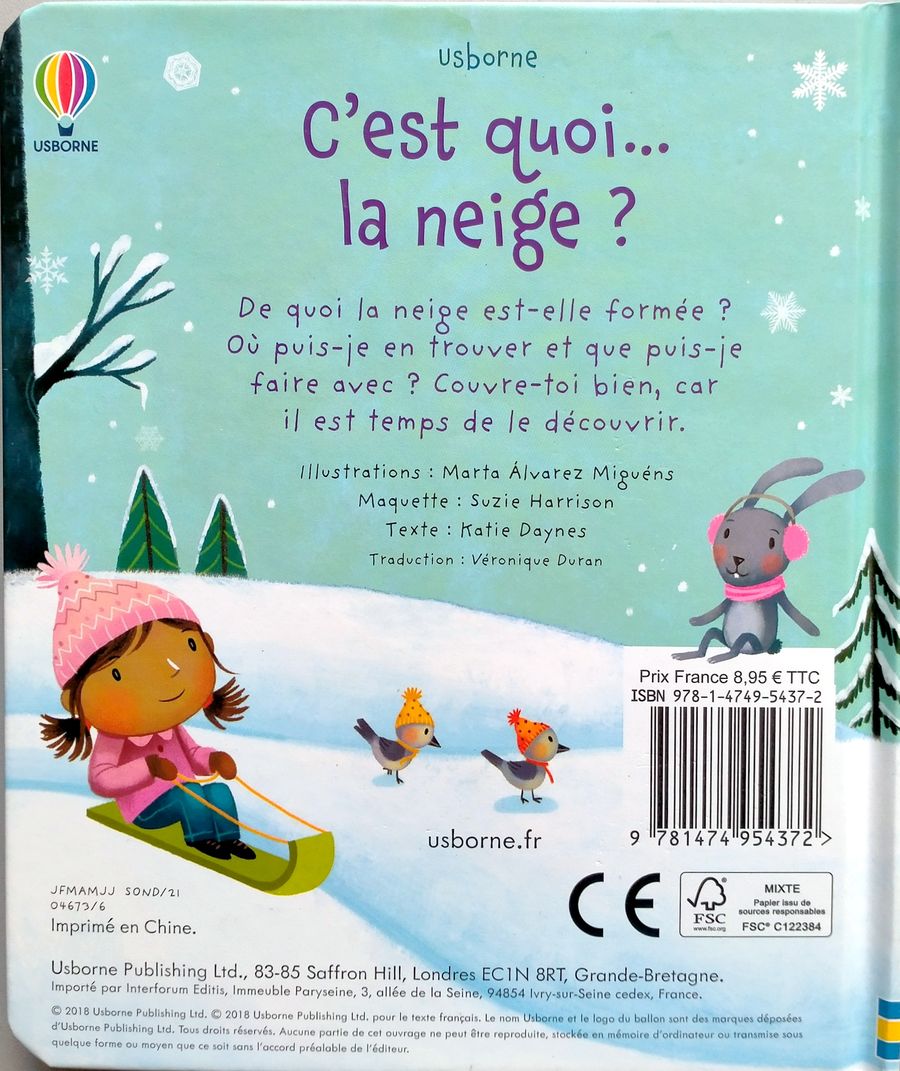 C'est quoi la neige
