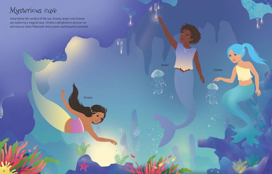 Sticker Dolly Dressing Mermaid Kingdom