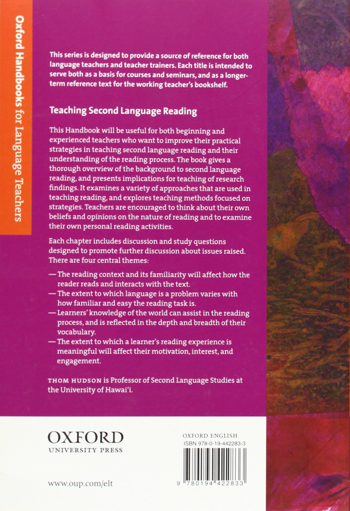 Teaching Second Language Reading