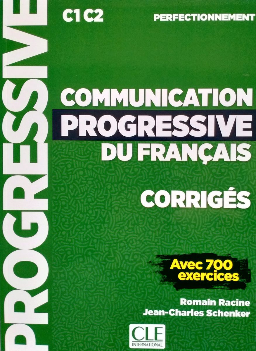 Communication Progressive du Francais Perfectionnement C1-C2 Corriges (ответы)