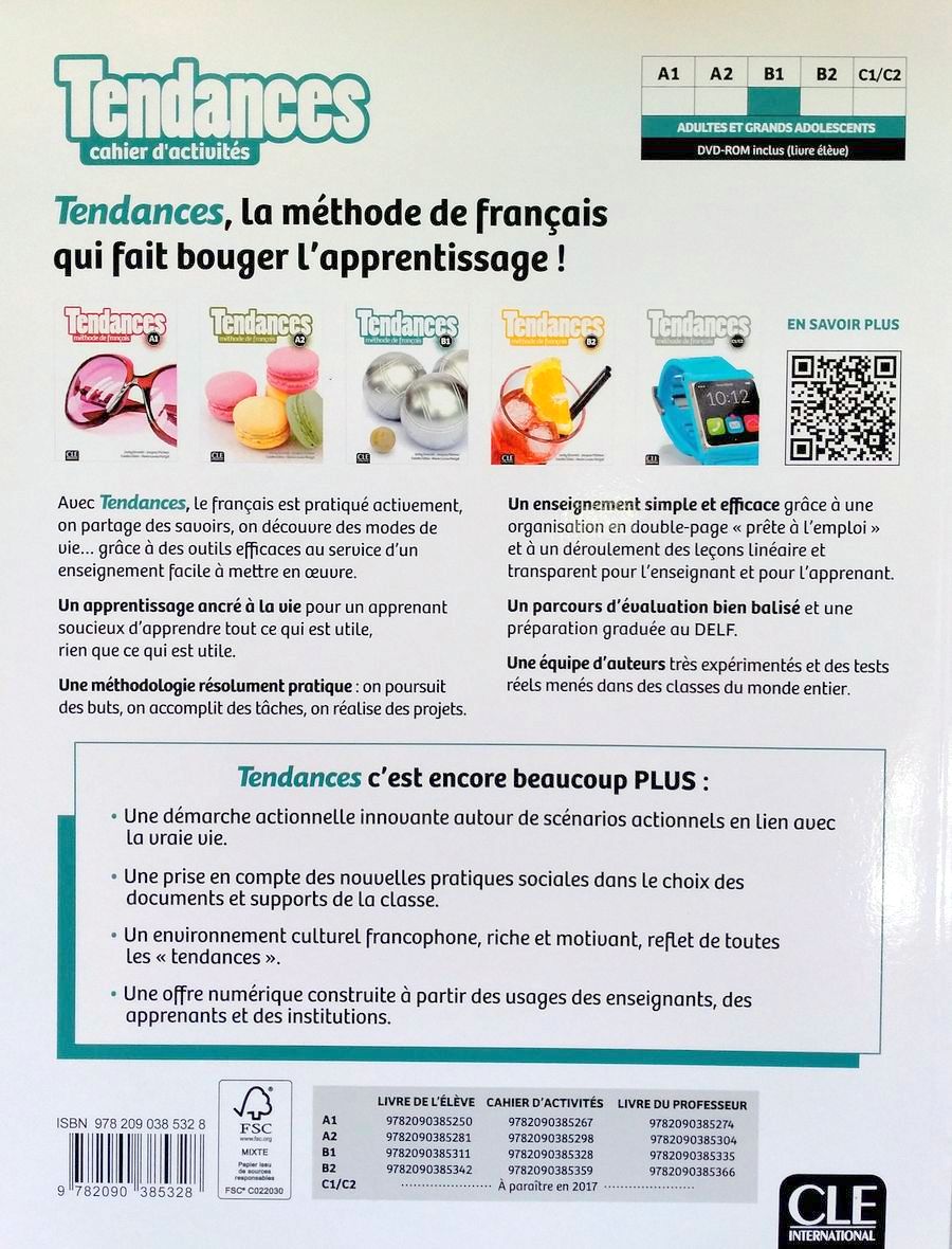 Tendances B1 Cahier d'exercices