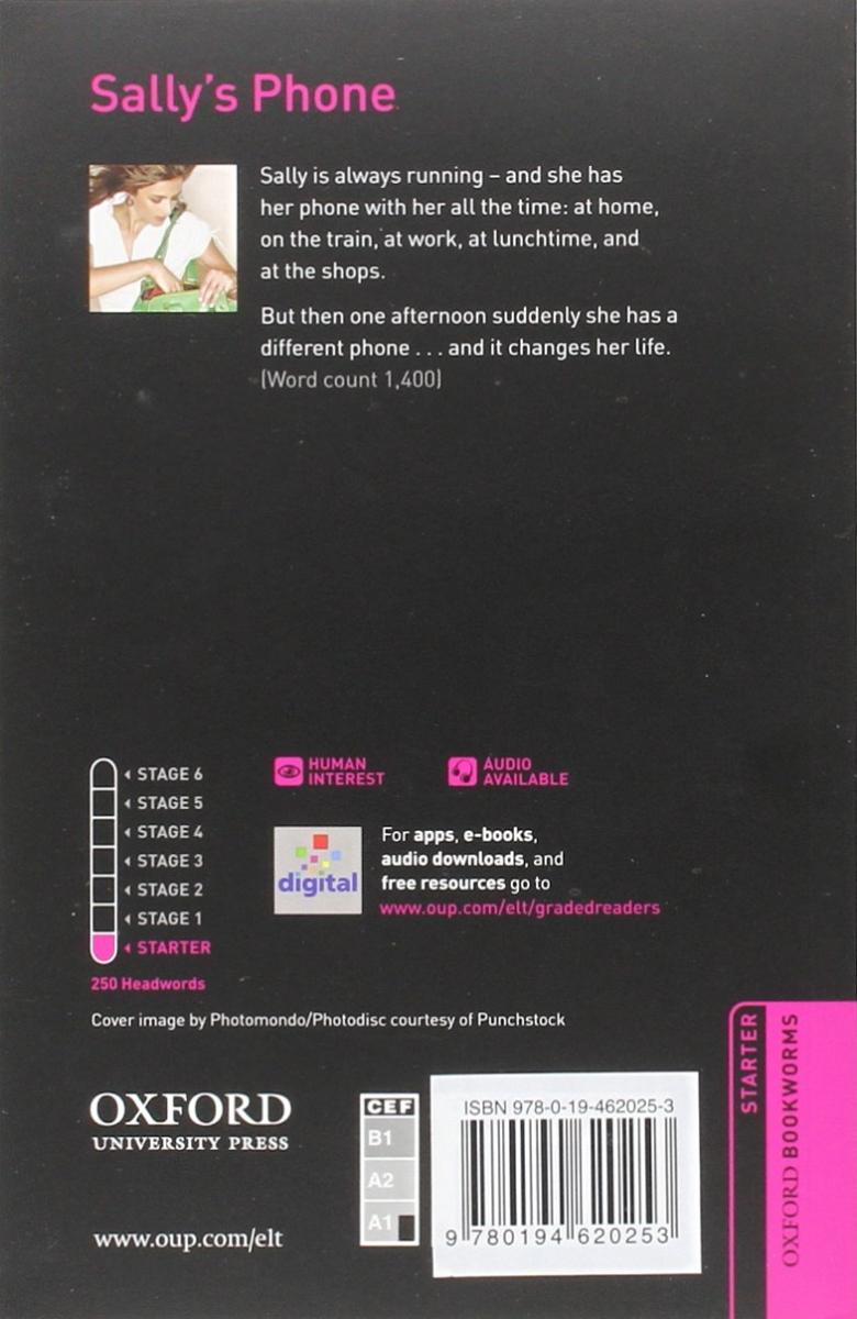 Oxford Bookworms Library  Starter Sally's Phone with Audio Download (access card inside)