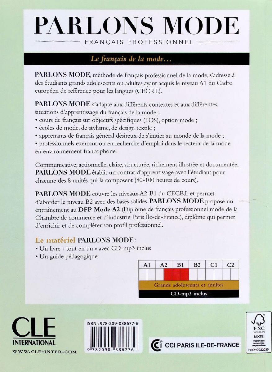 Parlons Mode A2-B1 Guide Pedagogique