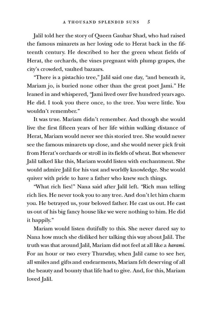 A Thousand Splendid Suns