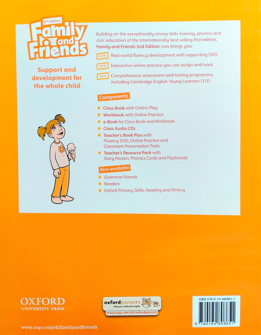 Family and Friends (2nd edition) 4 Workbook with Online Practice купить  рабочую тетрадь в онлайн магазине РЕЛОД. Официальная версия!