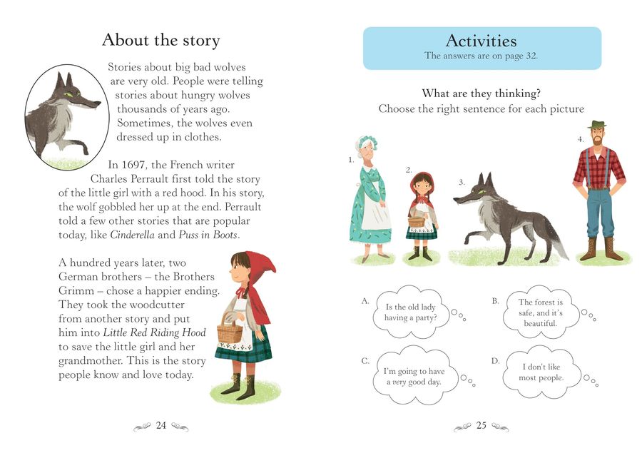 Usborne English Readers 1 Little Red Riding Hood