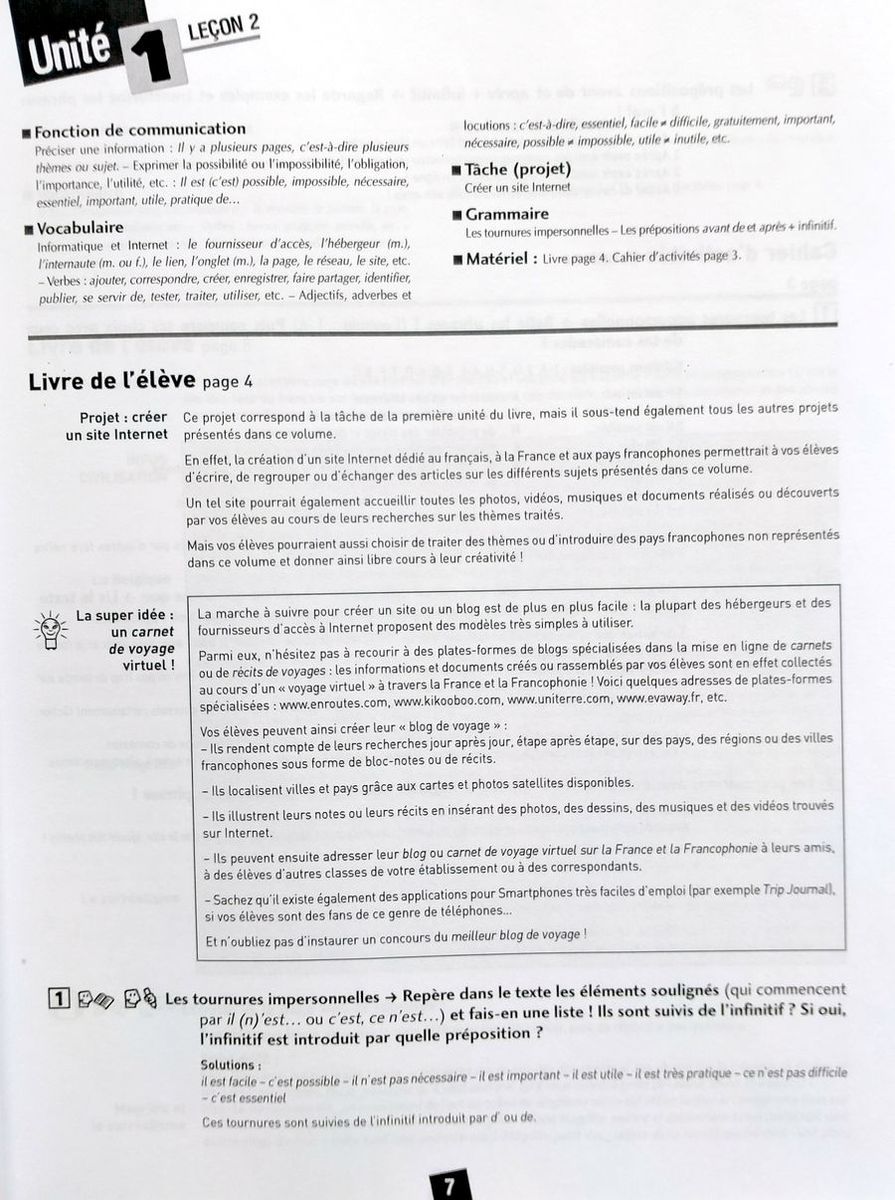 Amis et compagnie 4 Guide pedagogique