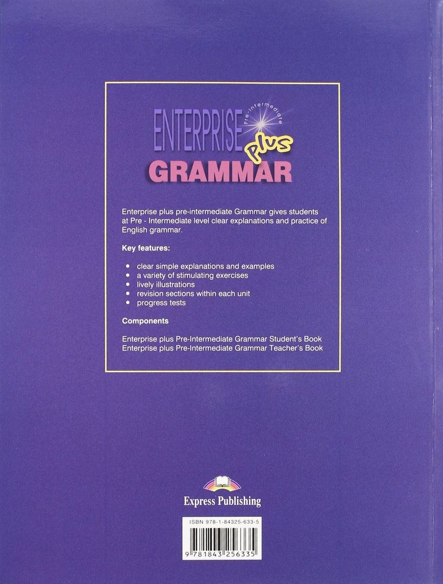Enterprise 3 Plus Pre-Intermediate Grammar Student's Book