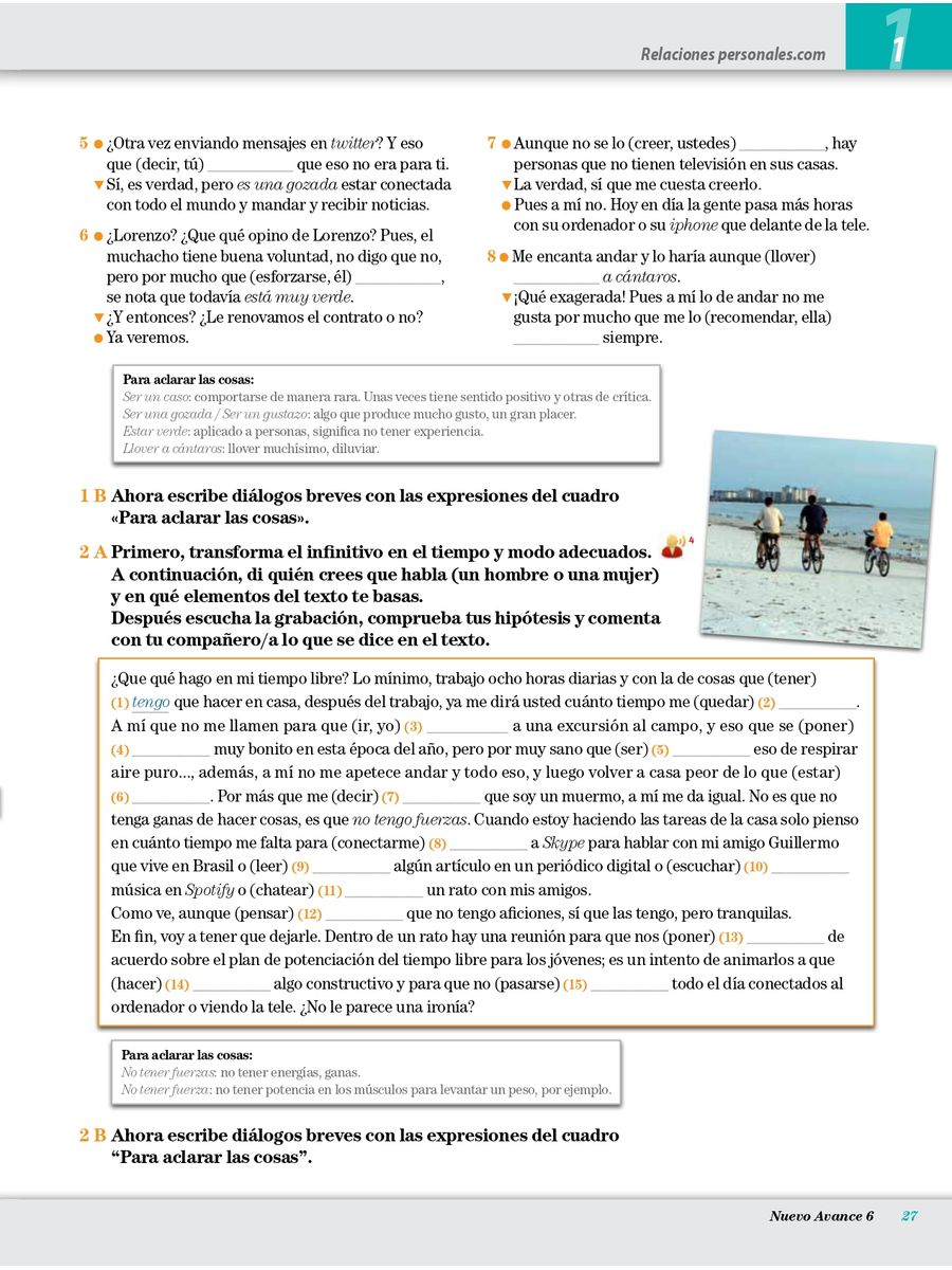 Nuevo Avance 6 Libro del alumno + CD