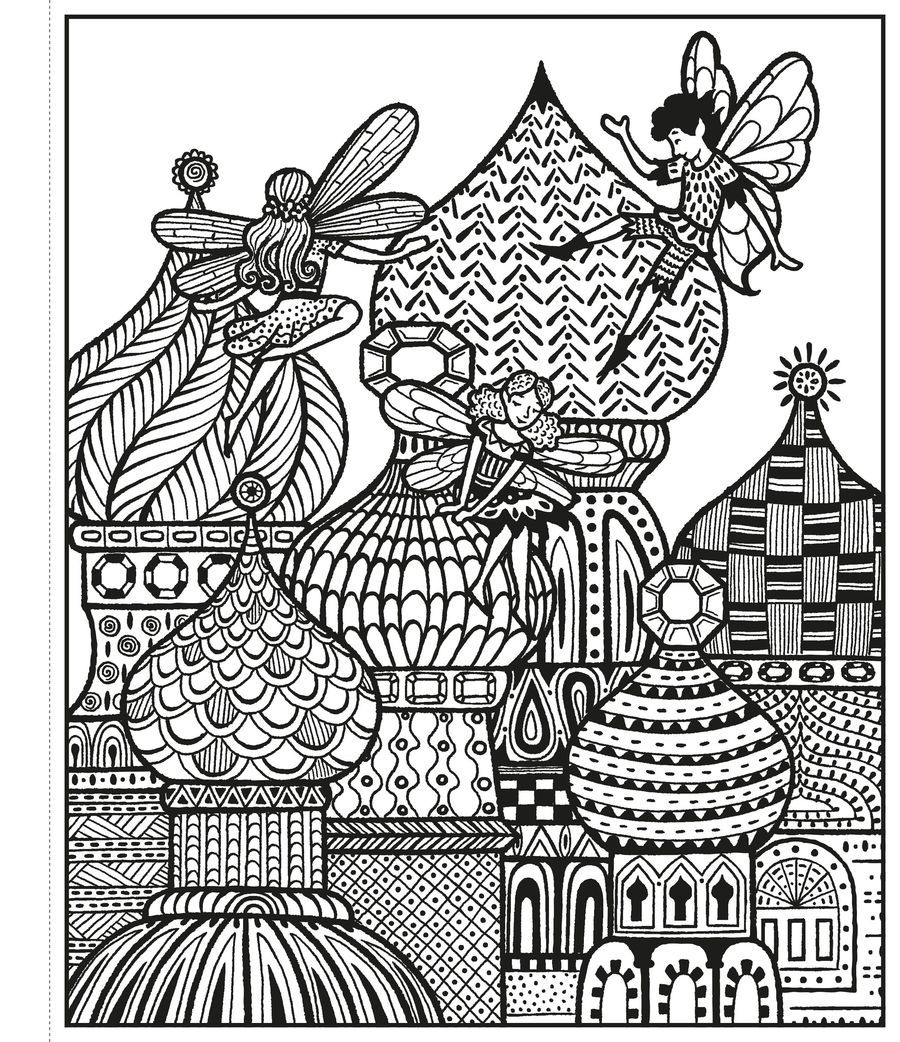 Usborne Fairy Palaces Magic Painting Book