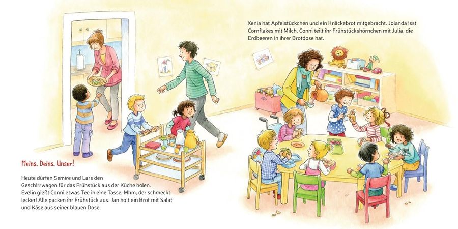 Lesemaus 97 Conni lernt teilen, vertrauen und sich vertragen