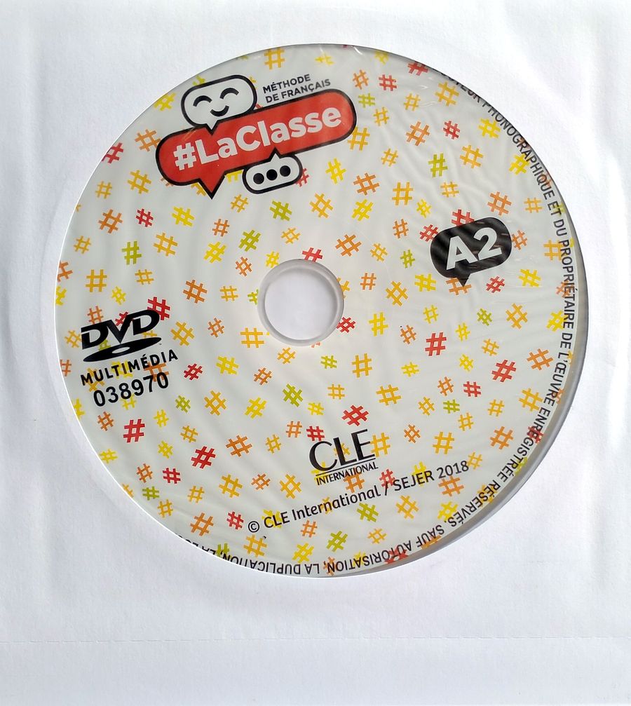 #LaClasse A2 Livre de l'eleve + DVD-ROM