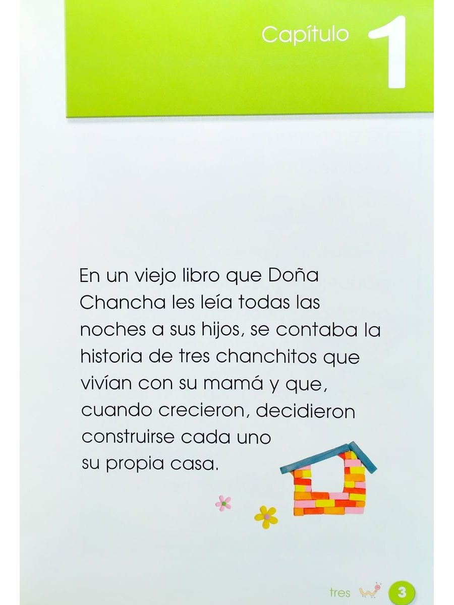 Lecturas en Espanol Facil 1 Los tres chanchitos + Audio CD