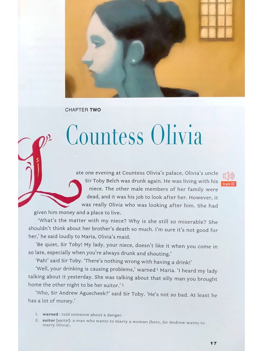 Reading and Training 3 Twelfth Night with Audio