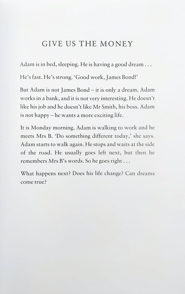 Oxford Bookworms Library  Starter Give us the Money (Comic Strip)