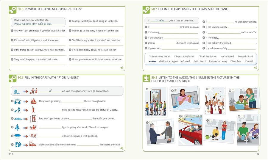 English for Everyone Level 3 Intermediate Practice Book with Online Audio
