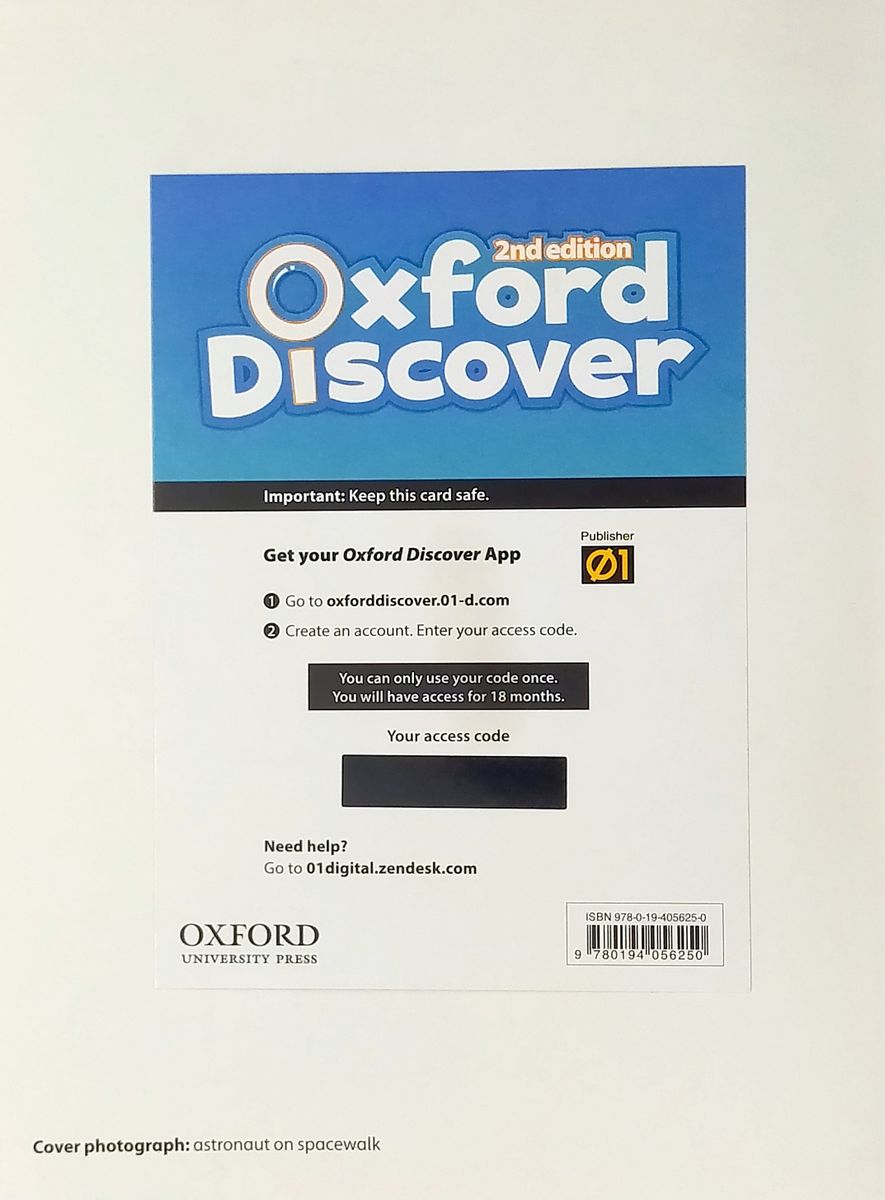 Oxford Discover (2nd edition) 6 Student Book with App