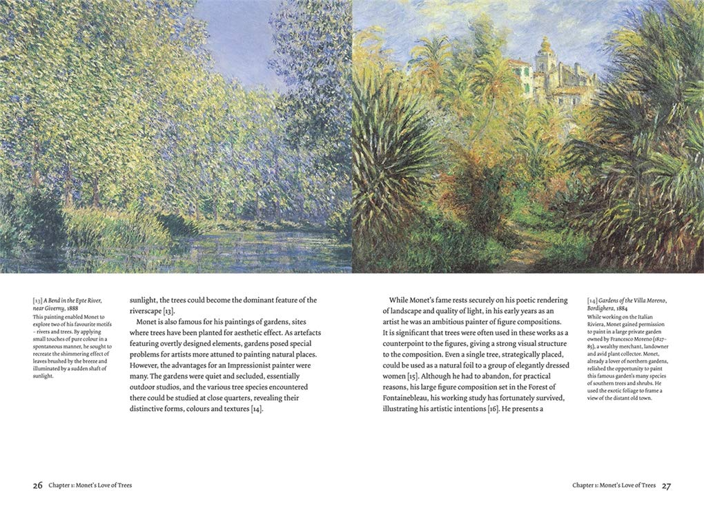 Monet's Trees Paintings and Drawings by Claude Monet