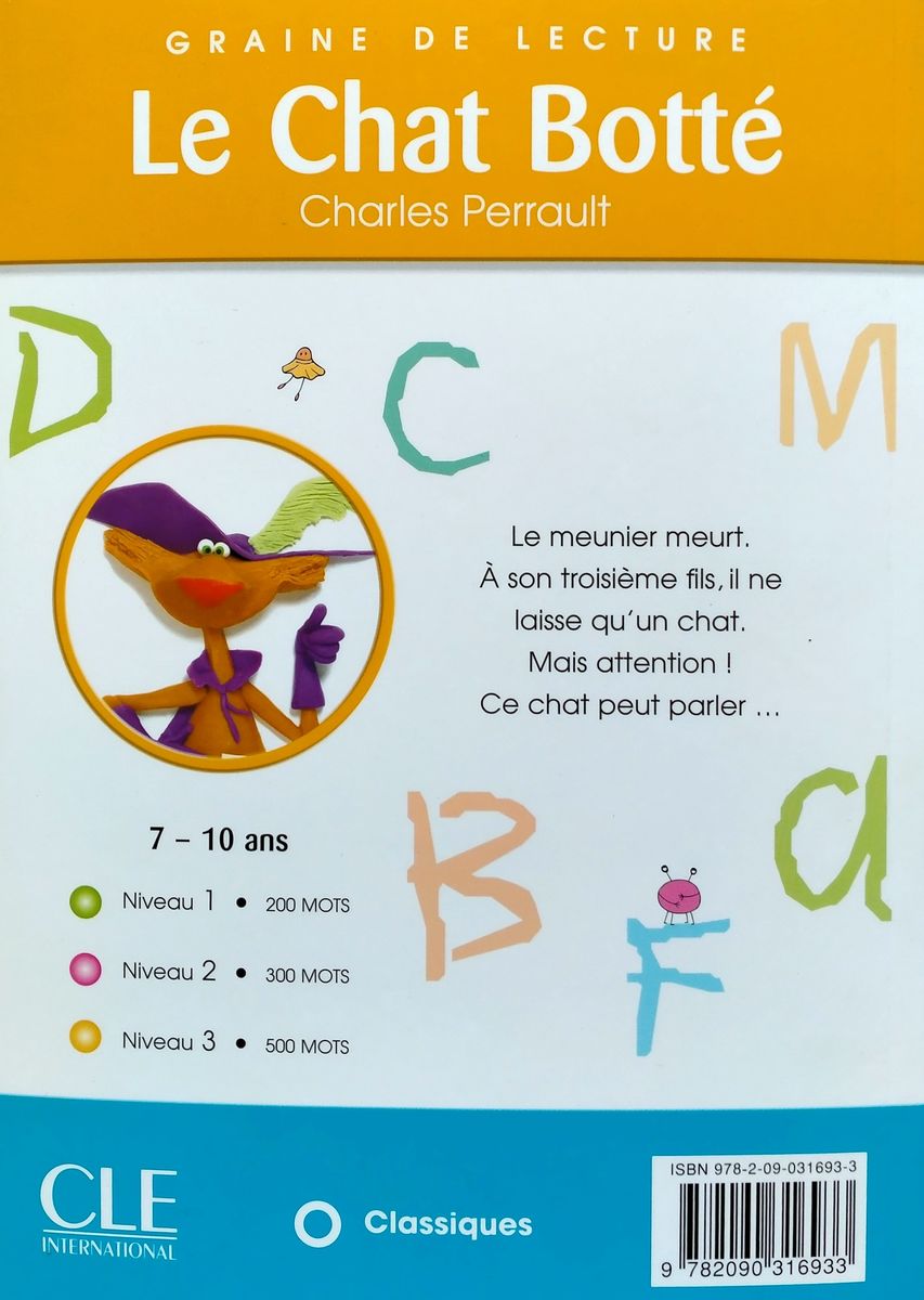 Graine de Lecture 3 Le chat botte