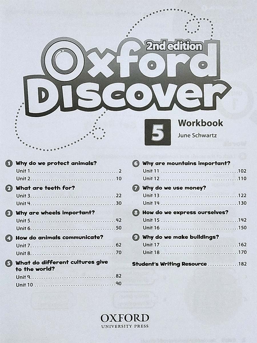 Oxford Discover (2nd edition) 5 Workbook with Online Practice