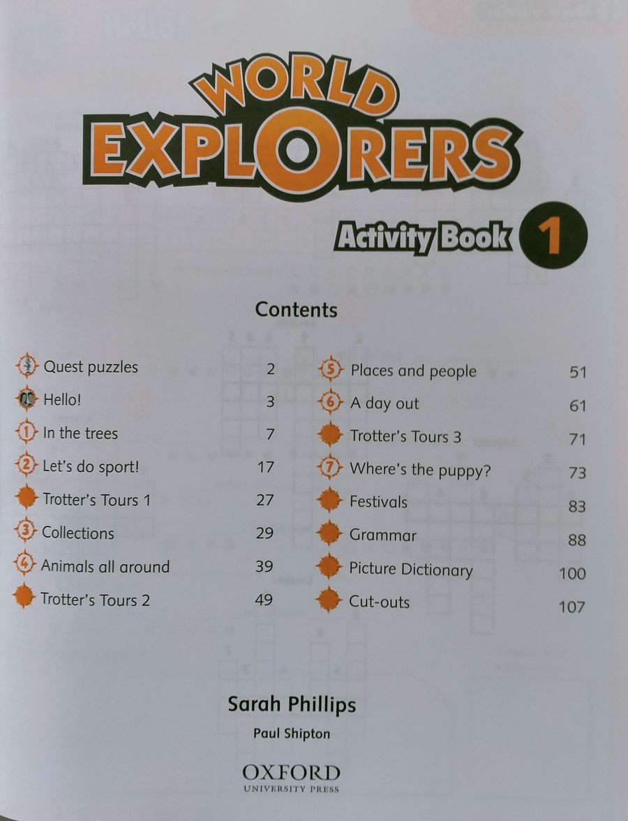 World Explorers 1 Activity Book