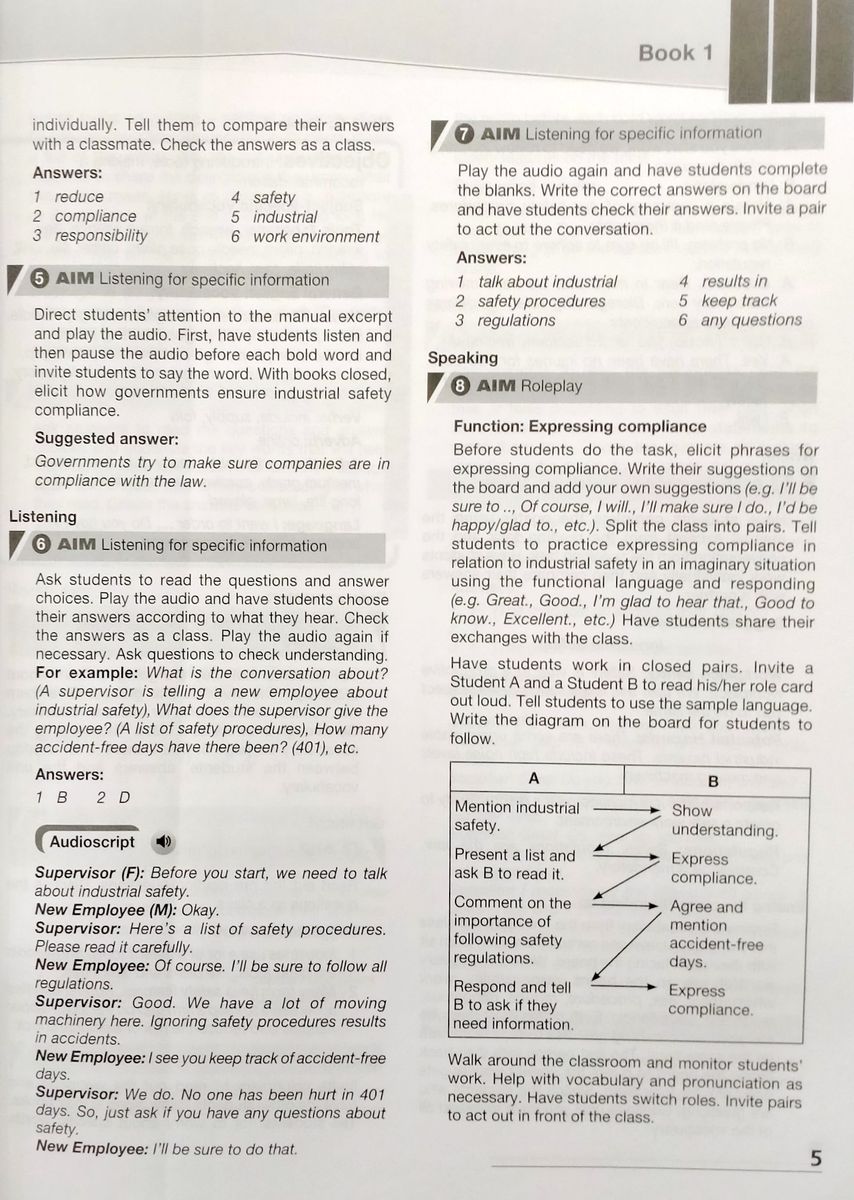 Career Paths Industrial Safety Teacher's Guide