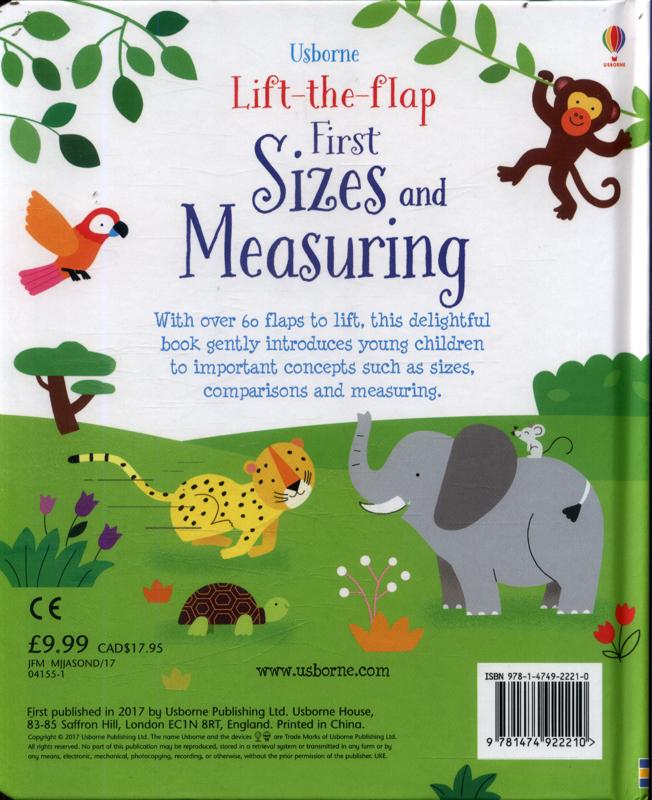 Lift-the-Flap First Sizes and Measuring