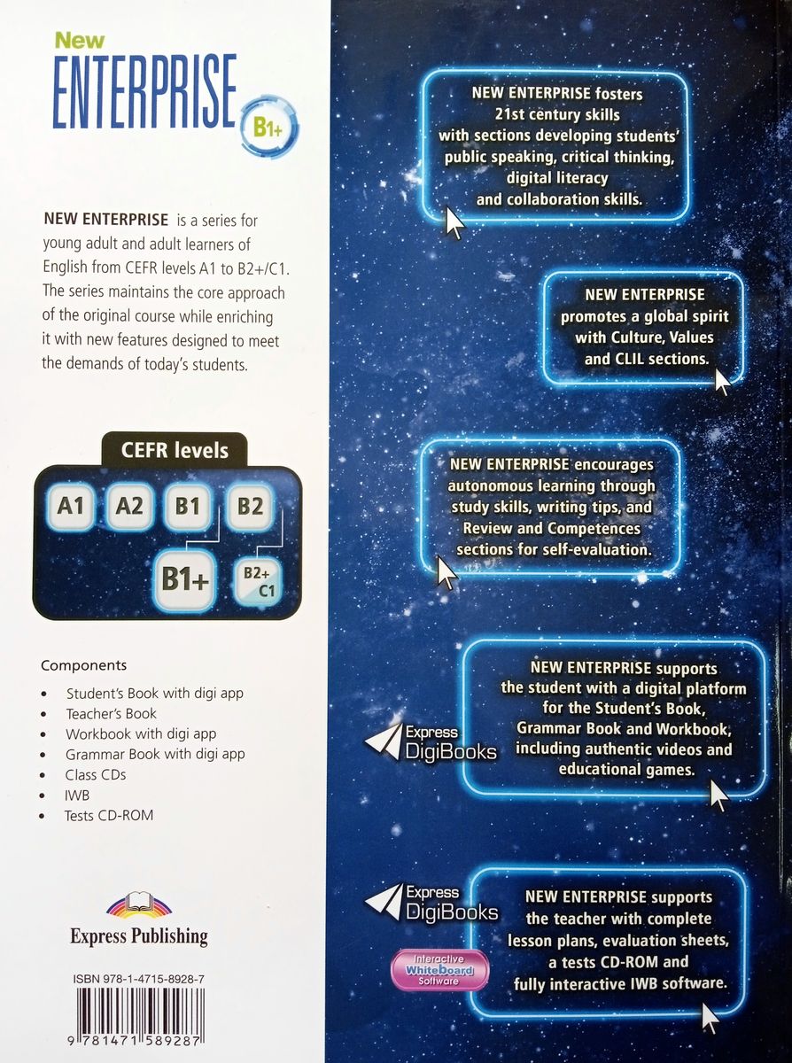 New Enterprise B1+ Teacher's Book