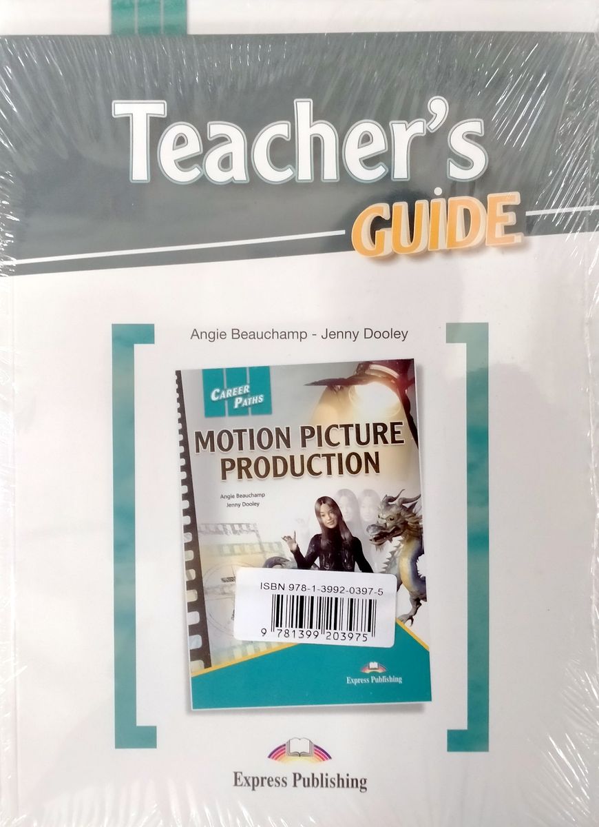 Career Paths Motion Picture Production Teacher's Guide, Student's Book with Digibook and Online Audio