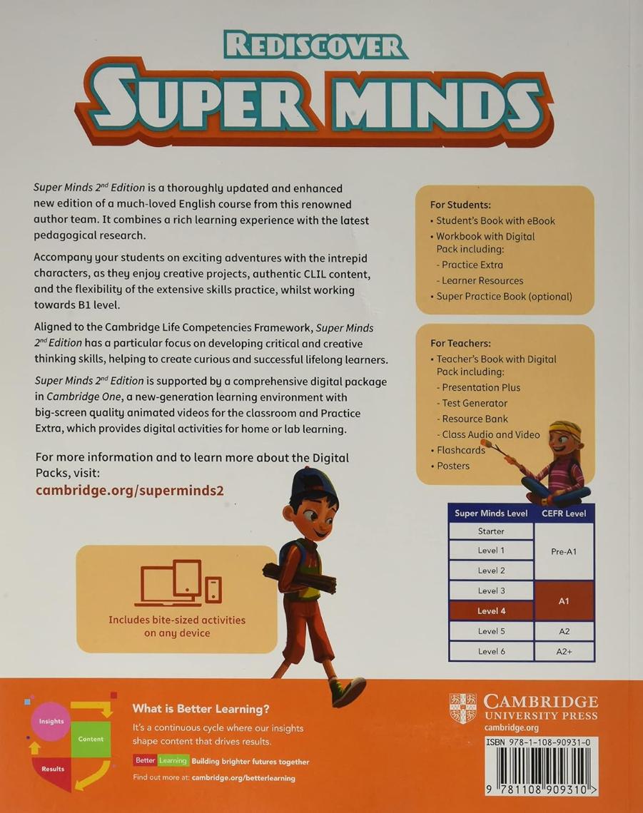 Super Minds (2nd edition) 4 Workbook with Digital Pack