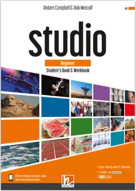 STUDIO Beginner Student's Book + Workbook + e-zone