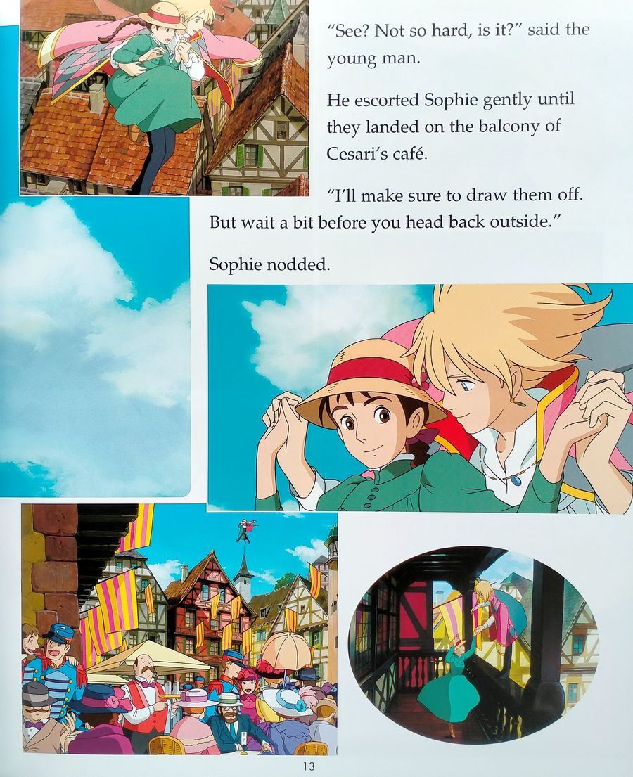Howl's Moving Castle Picture Book