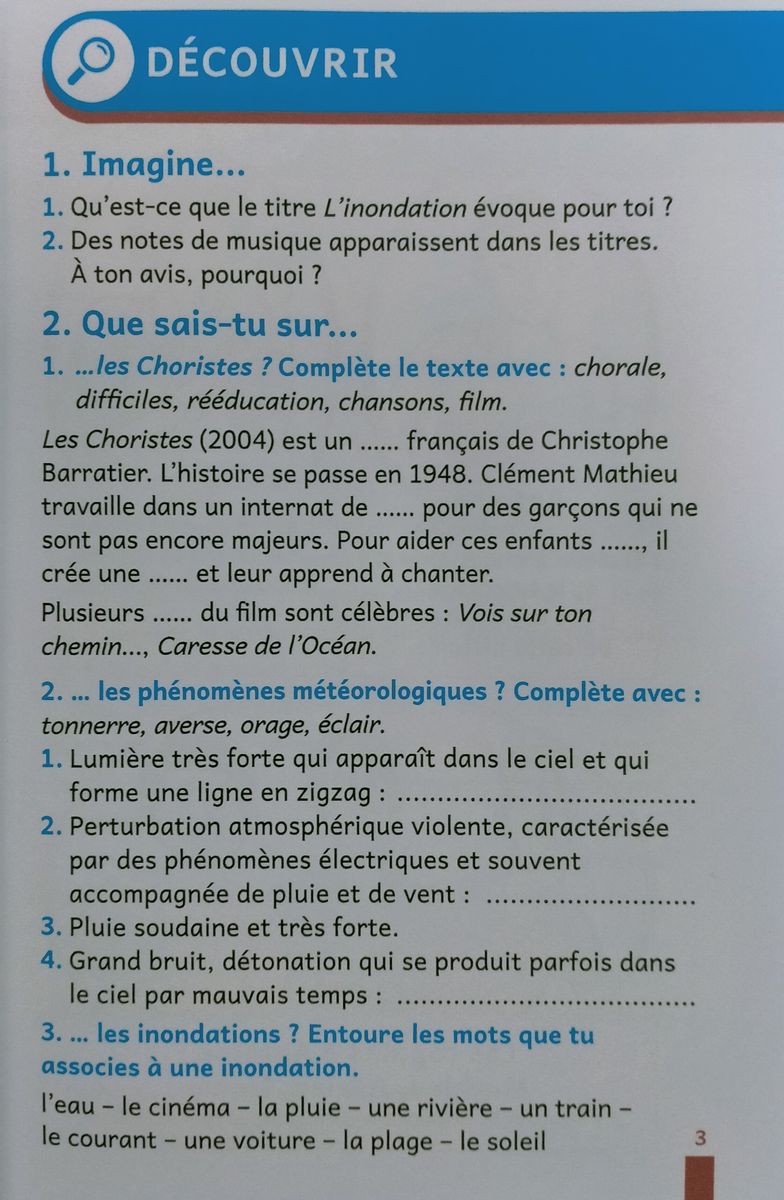 Decouverte 4 (A2) L'Inondation + Audio telechargeable