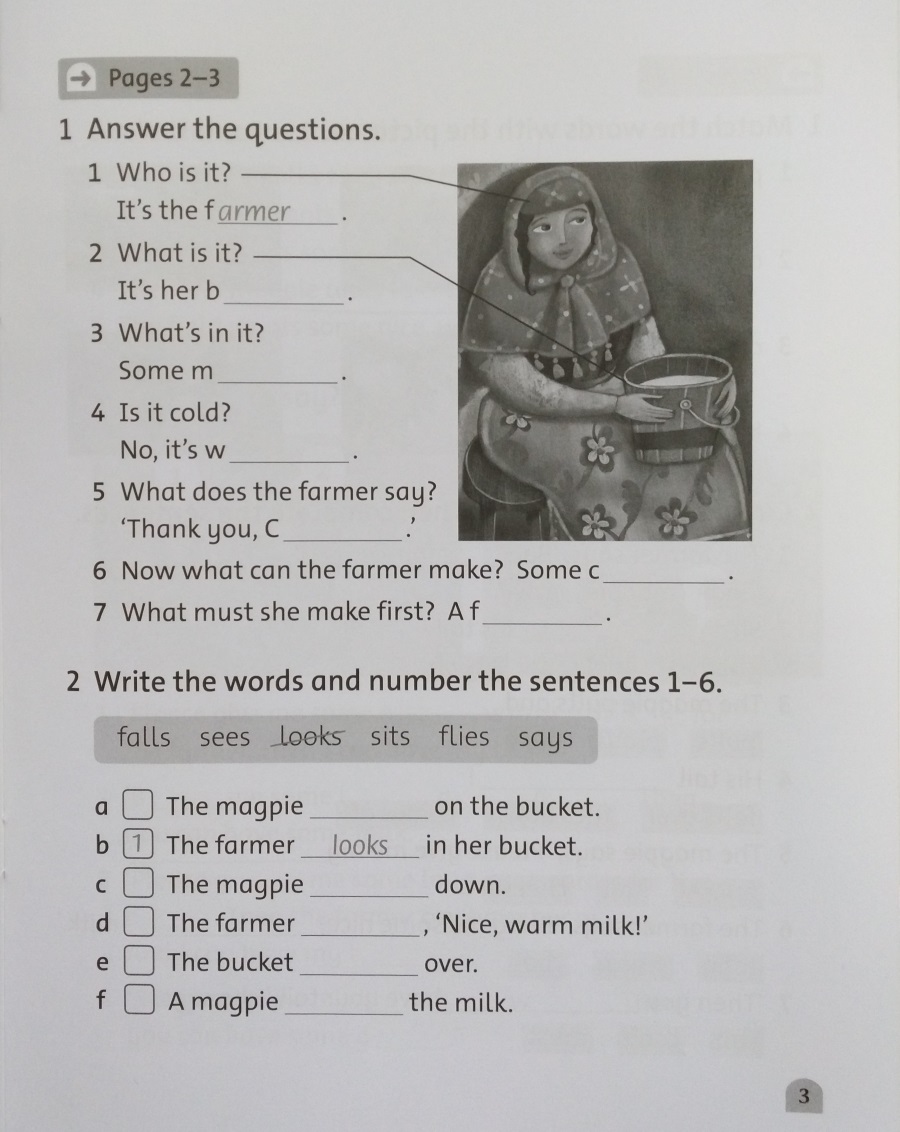Classic Tales Level 1 The Magpie and the Farmers Milk Activity Book and Play