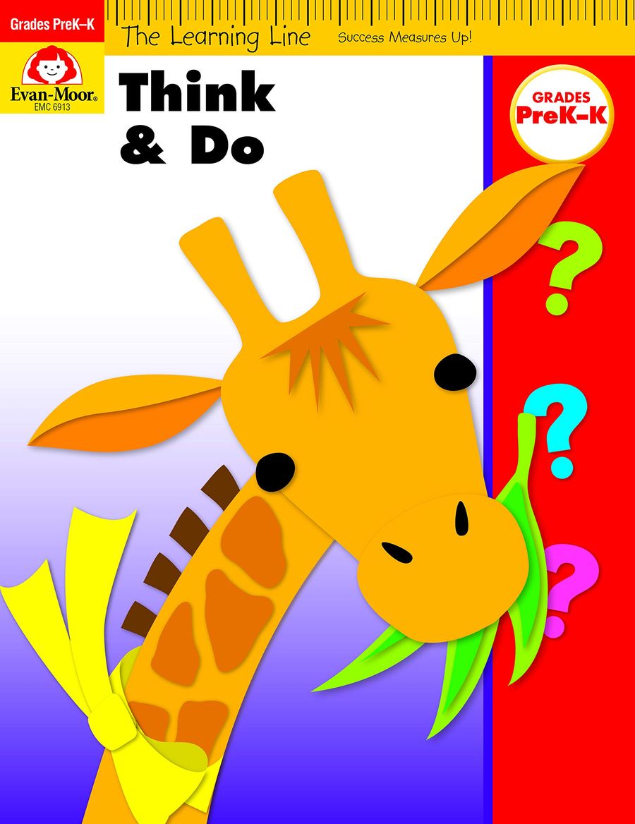 Learning Line Workbooks Think and Do Grades PreK-K