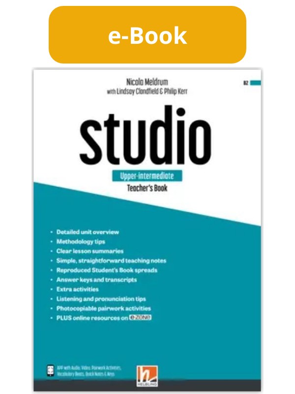 STUDIO Upper-Intermediate Teacher's Book e-book