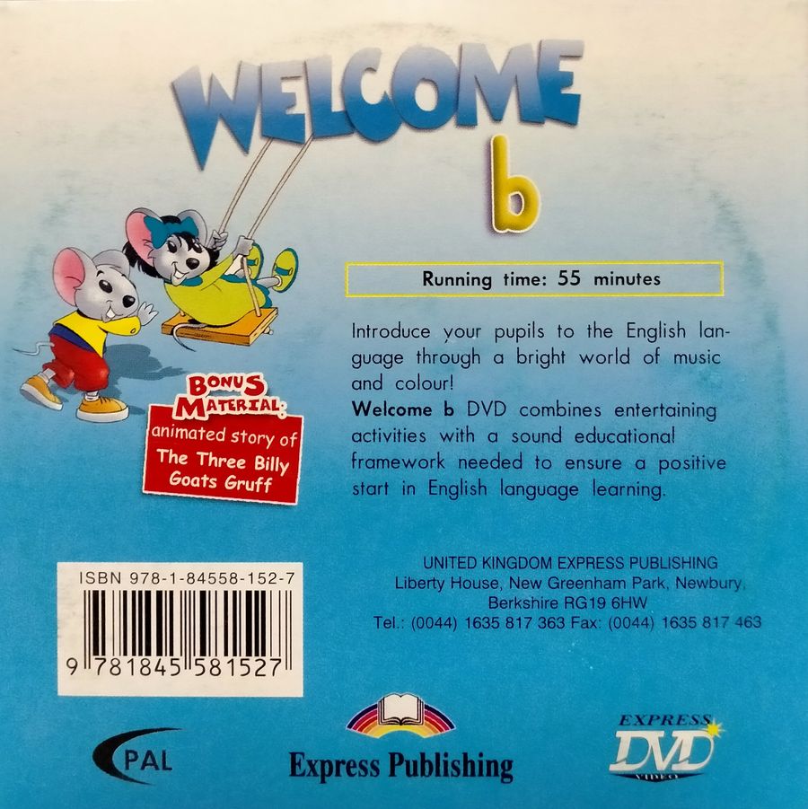 Welcome  Starter b Pupil's Book with DVD