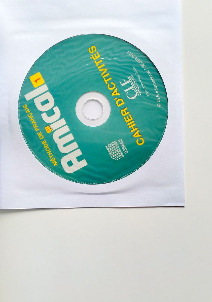 Amical 1 A1 Cahier d'activites + CD