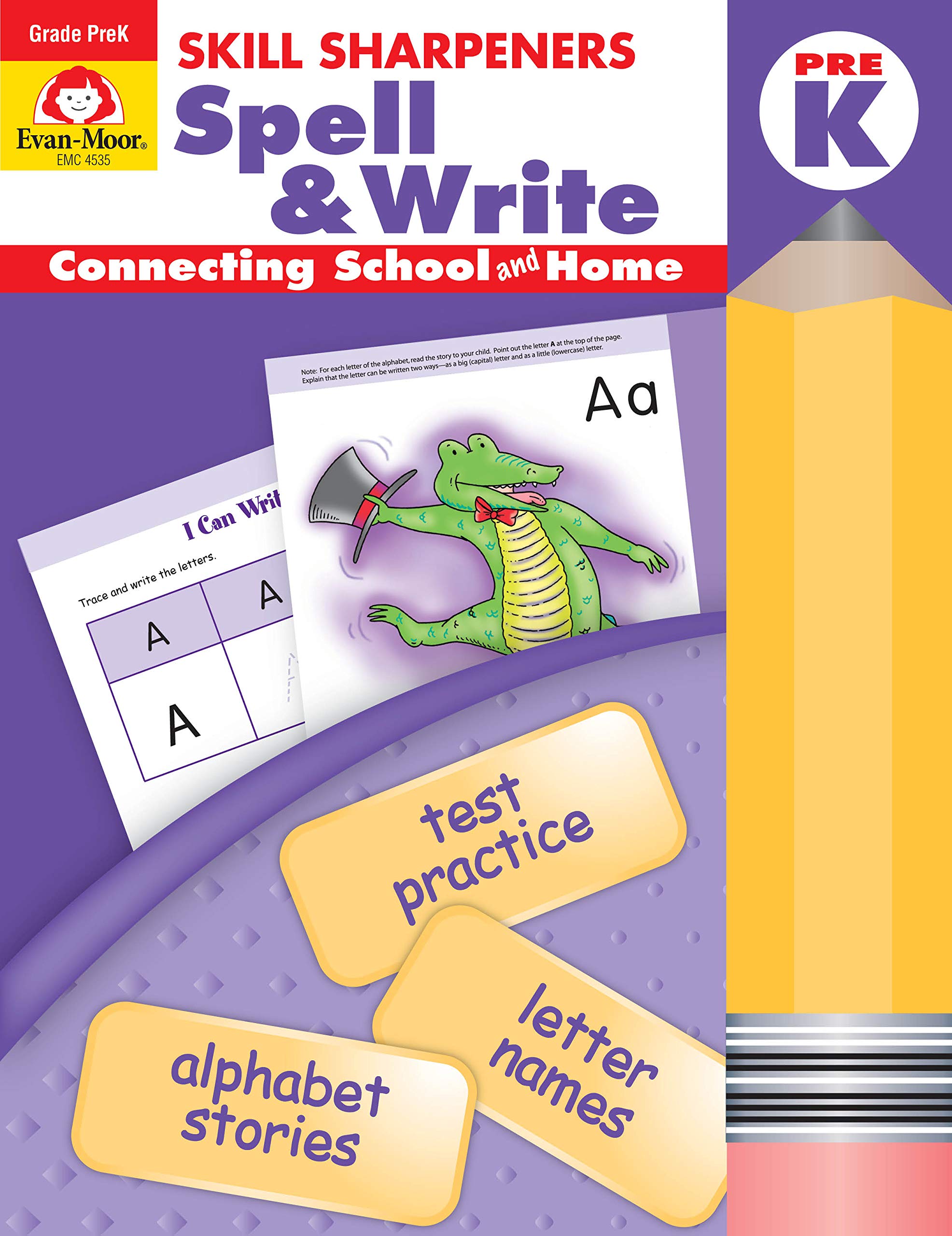 Skill Sharpeners Spell and Write Grade PreK