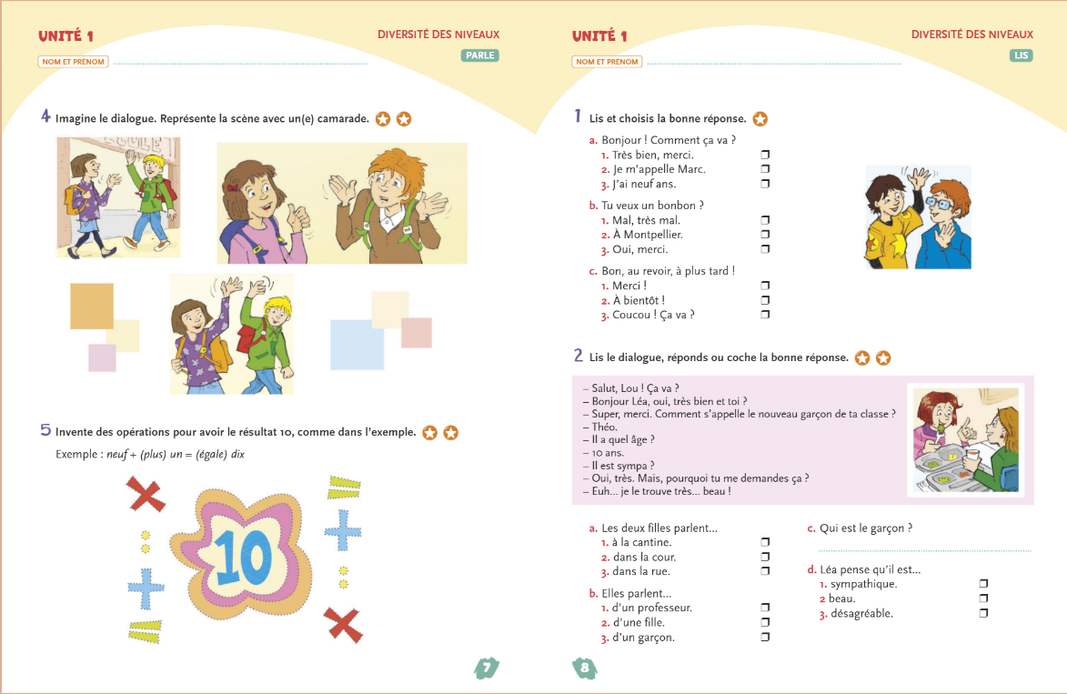 Macaron 1 A1.1 Livret d'inclusion