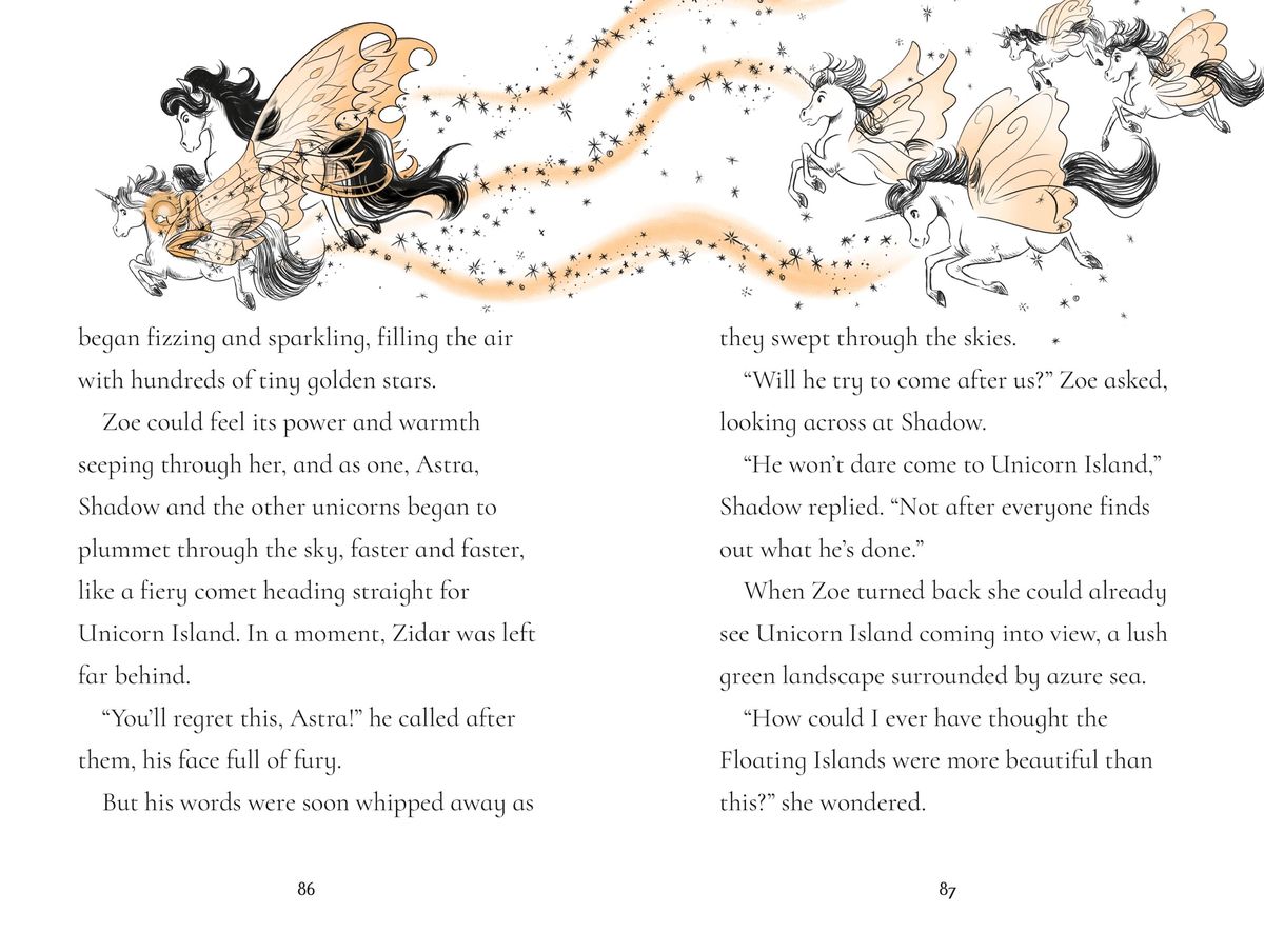 Usborne Fairy Unicorns Islands in the Sky
