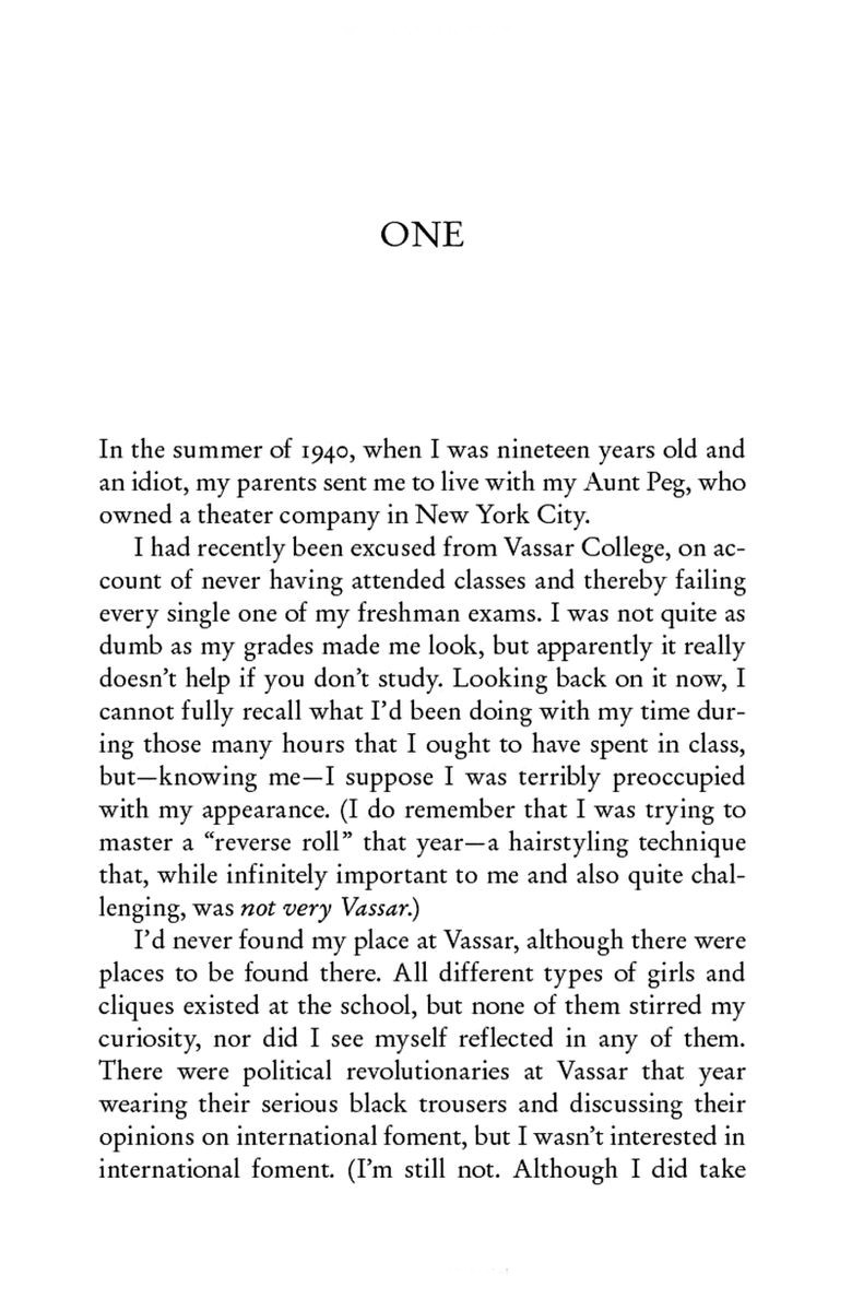 City of Girls Paperback