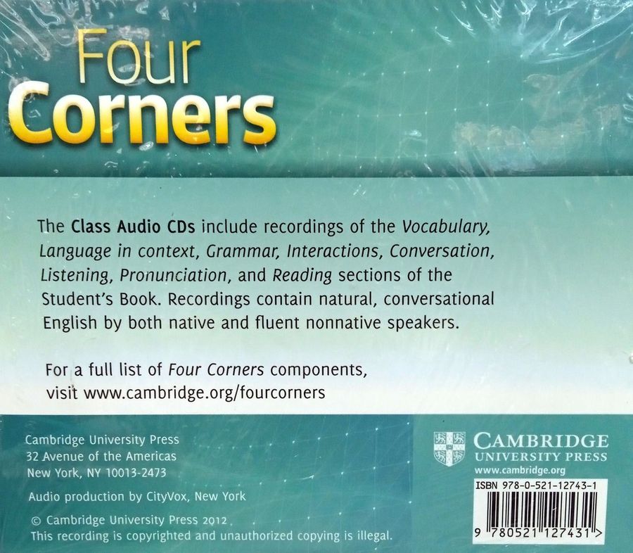 Four Corners 3 Class Audio CDs