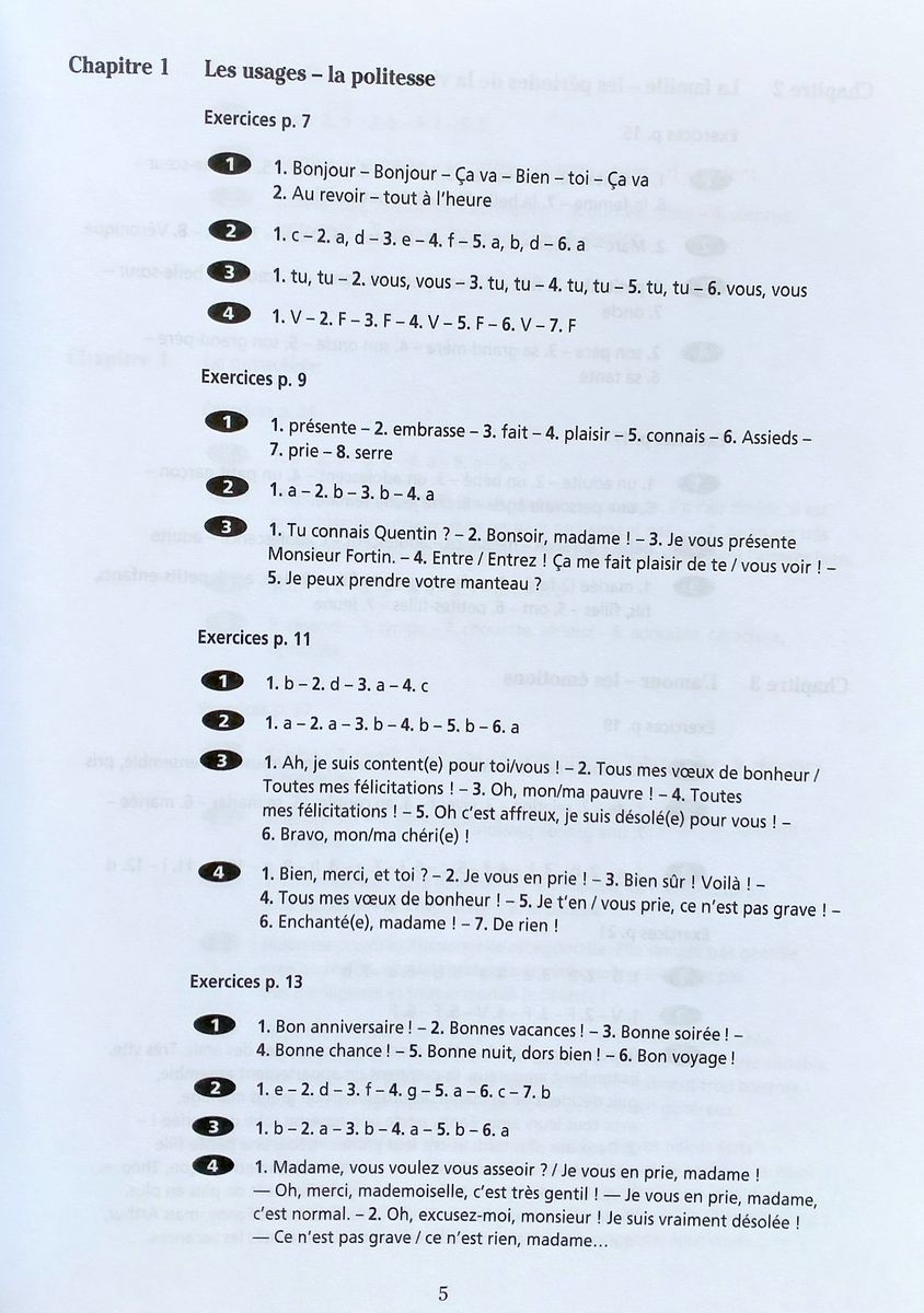 Vocabulaire Progressif Du Francais 3eme Edition Debutant A1 Corriges ...