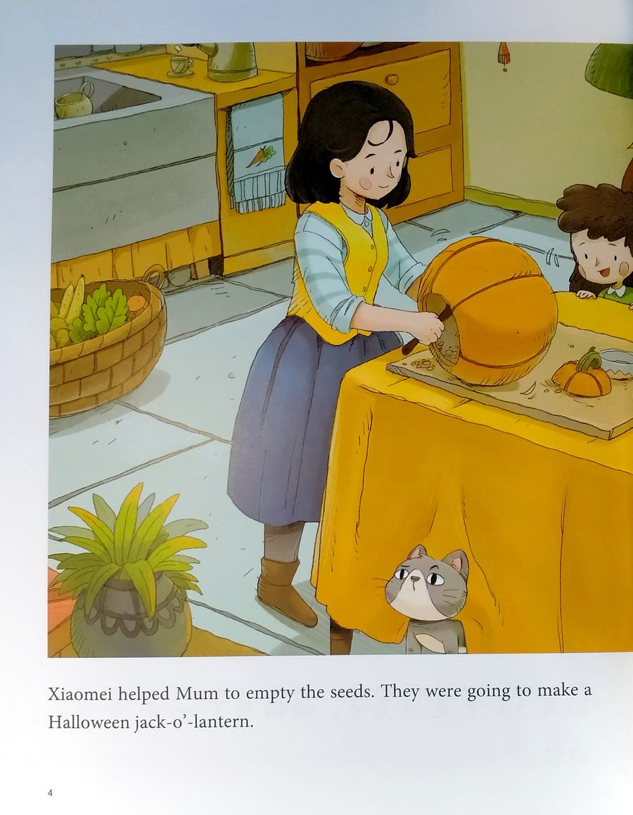 My First Chinese Storybooks The Stories of Xiaomei Pumpkin Lanterns