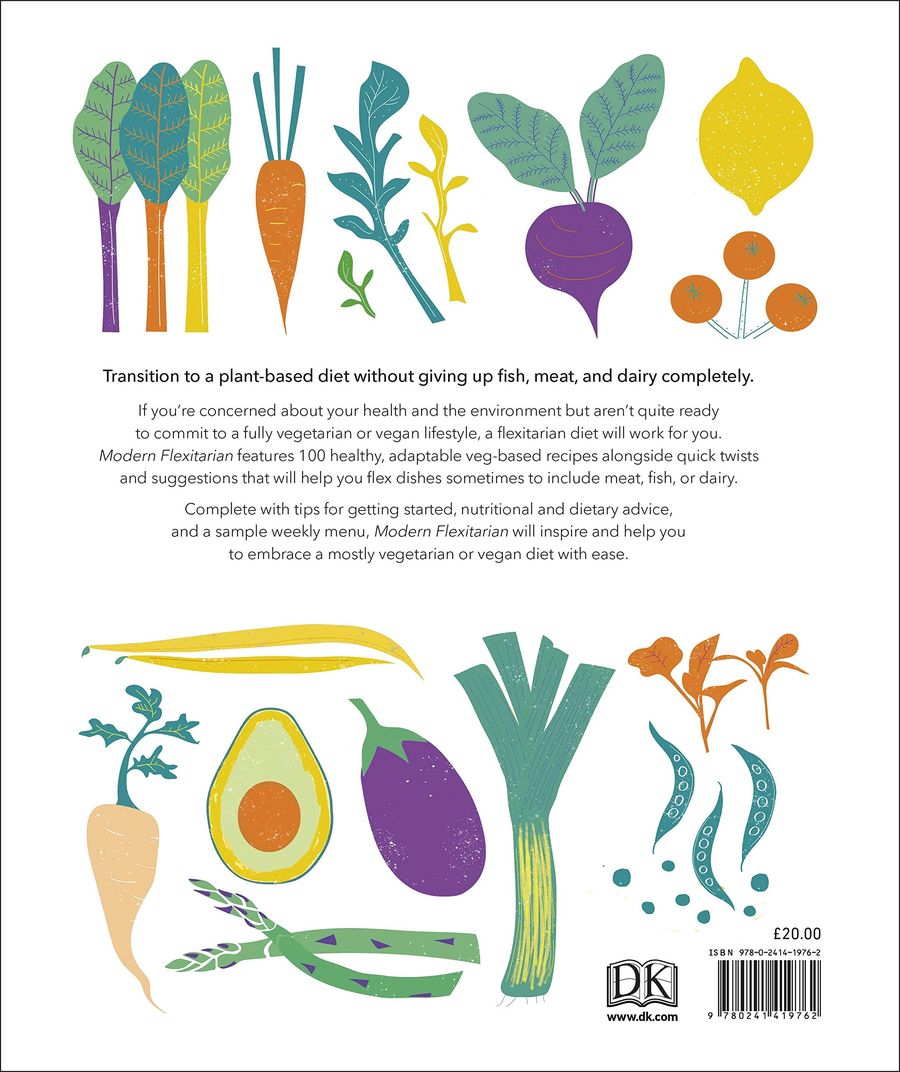 Modern Flexitarian Veg-based Recipes you can Flex to add Fish, Meat, or Dairy