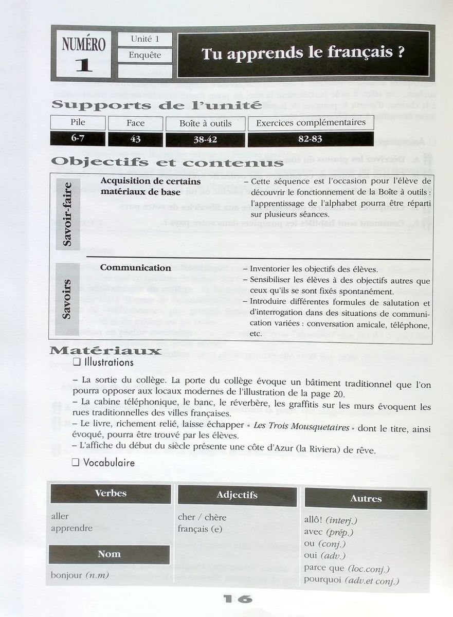 Pile ou Face 1 Livre de Professeur