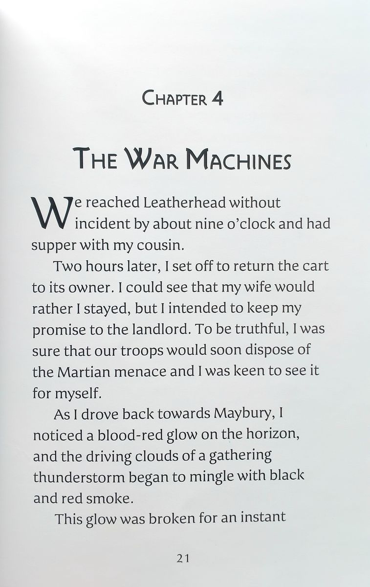 Usborne Young Reading 3 The War of the Worlds