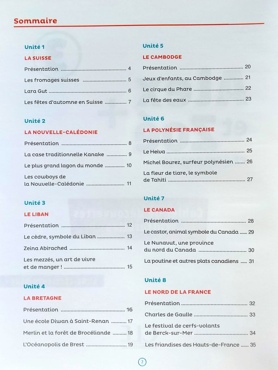 Alex et Zoe Plus 3 Cahier de Decouvertes Culturelles